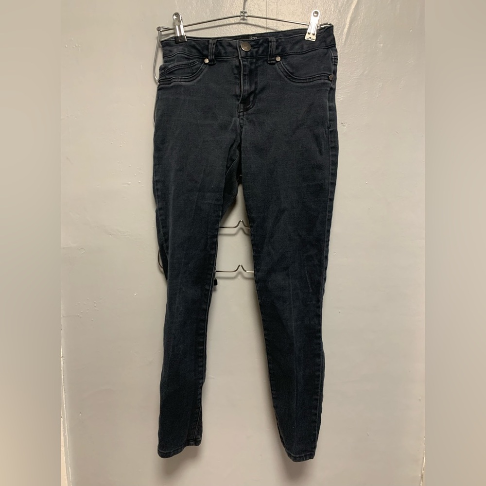 1822 Faded Black/Gray Denim Pants Size 4